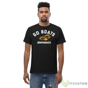 Memphis Showboats Go Boats Design Black Shirt - Men’s Classic Tee Gildan 5000