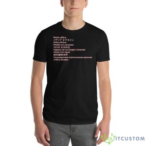 Men’s Media Offline shirt - 980 Lightweight Fashion Short Sleeve T-Shirt
