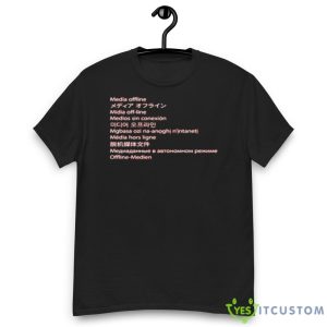 Men’s Media Offline shirt - Men’s Classic Tee Gildan 5000