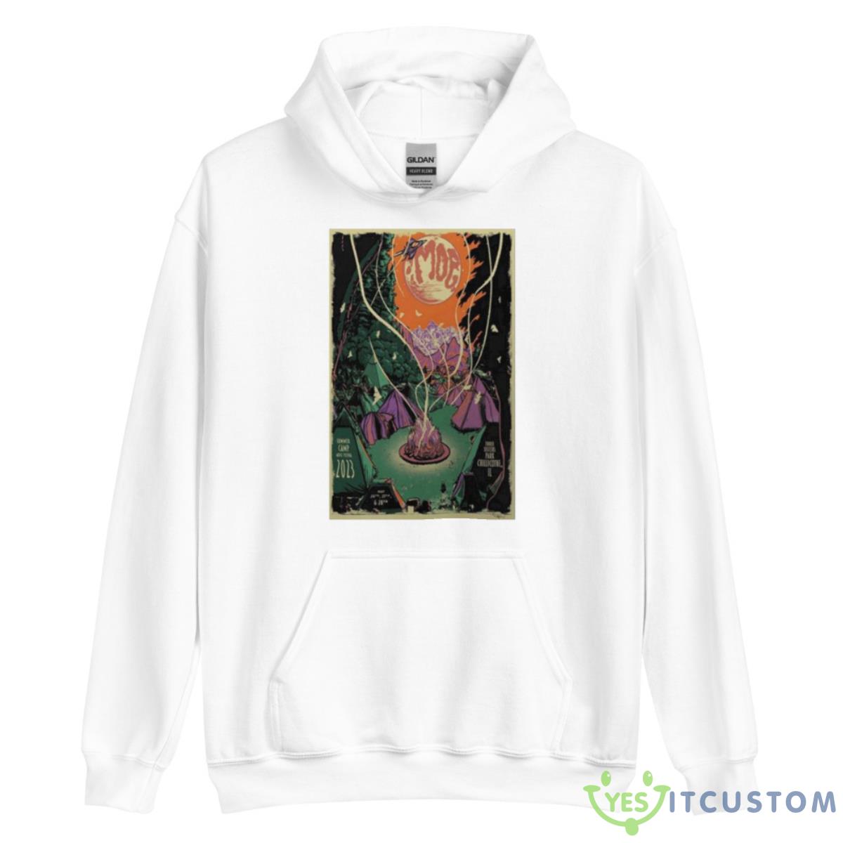 Moe Band Chillicothe, IL 2023 Poster Shirt 3 Moe Band Chillicothe, IL 2023 Poster Shirt - Unisex Heavy Blend Hooded Sweatshirt