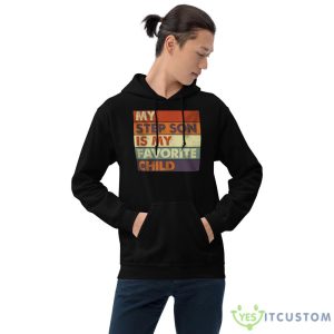 My Step Son is my Favorite Graphics Shirt - 18500 Unisex Heavy Blend Hooded Sweatshirt