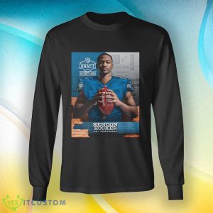 Nfl Draft 2023 Detroit Lions Hendon Hooker Qb Tennessee Black T Shirt - Nfl Draft 2023 Detroit Lions Hendon Hooker Qb Tennessee Shirt_4