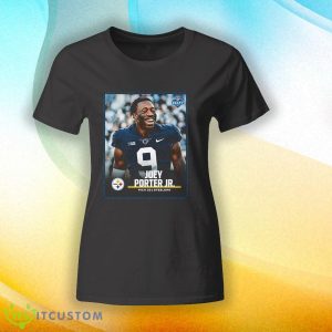 Nfl Draft 2023 Joey Porter Jr Pick 32 Steelers Black T Shirt - Nfl Draft 2023 Joey Porter Jr Pick 32 Steelers Shirt_3