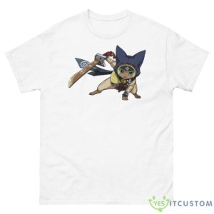 Ninja Felyne Monster Hunter Rise shirt - 500 Men’s Classic Tee Gildan