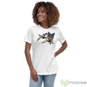 Ninja Felyne Monster Hunter Rise shirt 9 Ninja Felyne Monster Hunter Rise shirt - Women's Relaxed Short Sleeve Jersey Tee