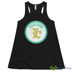 Oakland Athletics L’s shirt - 8800 Women's Flowy Racerback Tank