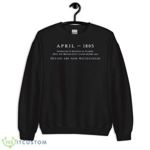 Oceans Are Now Battlefields Master And Commander Graphics Shirt - 18000 Unisex Heavy Blend Crewneck Sweatshirt