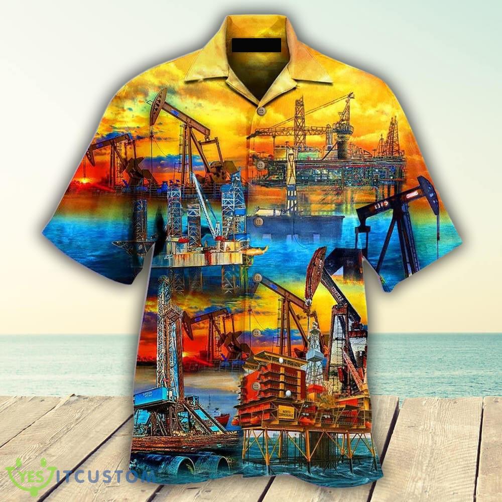 Oil Sunset At The Oil Field 3D Hawaiian For Men And Women Shirt 2 Oil Sunset At The Oil Field 3D Hawaiian For Men And Women Shirt - Oil Sunset At The Oil Field 3D Hawaiian For Men And Women Shirt