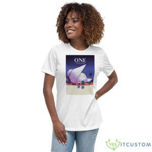 Onehfj Cartoon Graphic Shirt - Women's Relaxed Short Sleeve Jersey Tee