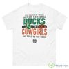 Oregon Ducks Vs Oklahoma State Cowgirls 2023 NCAA Division I Softball Super Regional The Road To The WCWS Shirt - 500 Men’s Classic Tee Gildan