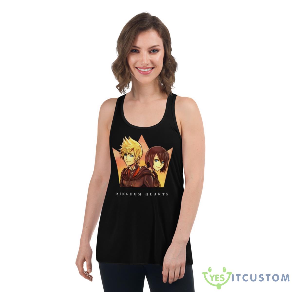 Organization Pair Kingdom Hearts Shirt 5 Organization Pair Kingdom Hearts Shirt - Women's Flowy Racerback Tank