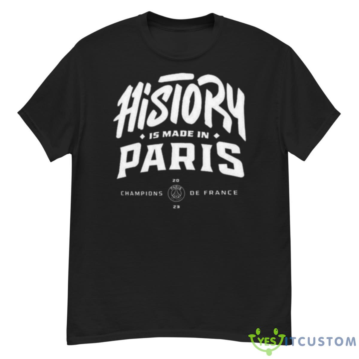 Paris Saint Germain 2023 Ligue 1 Champions T Shirt 12 Paris Saint Germain 2023 Ligue 1 Champions T Shirt - G500 Men’s Classic T-Shirt