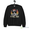Pitbull Mom Christmas Sweatshirt - 18000 Unisex Heavy Blend Crewneck Sweatshirt