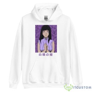 Princess Hinata Purple Graphic Naruto Shippuden shirt - Unisex Heavy Blend Hooded Sweatshirt
