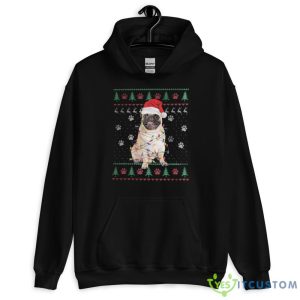 Pug Dog Ugly Christmas Sweatshirt Pug Lover Gift 7 Pug Dog Ugly Christmas Sweatshirt Pug Lover Gift - 18500 Unisex Heavy Blend Hooded Sweatshirt