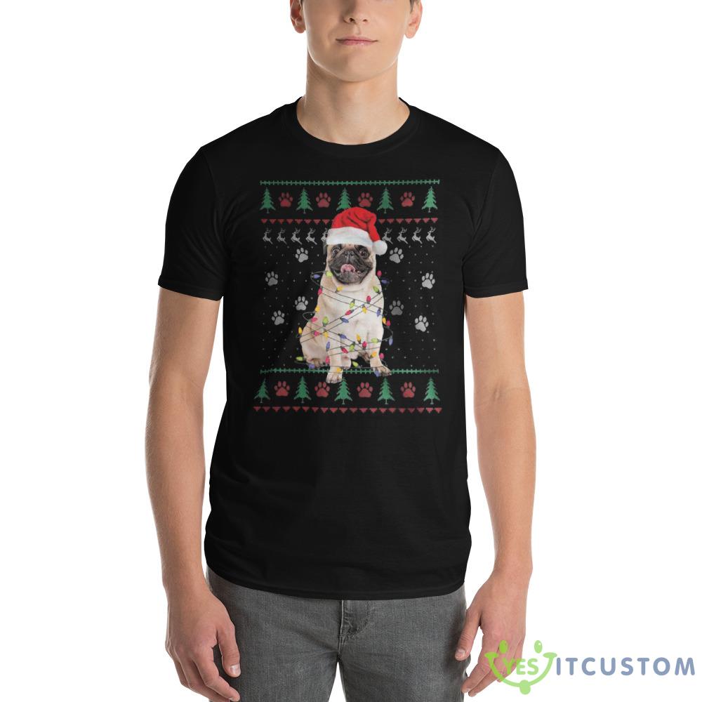 Pug Dog Ugly Christmas Sweatshirt Pug Lover Gift 13 Pug Dog Ugly Christmas Sweatshirt Pug Lover Gift - 980 Lightweight Fashion Short Sleeve T-Shirt