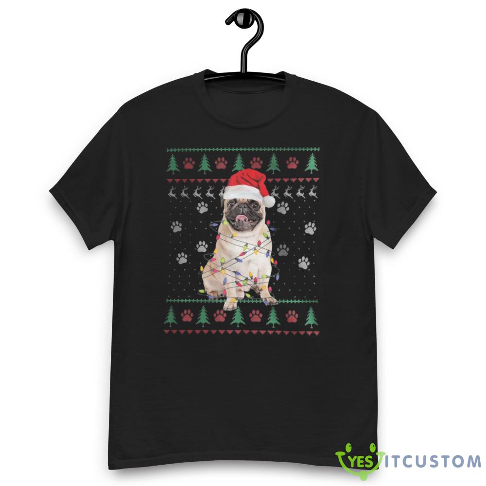 Pug Dog Ugly Christmas Sweatshirt Pug Lover Gift 6 Pug Dog Ugly Christmas Sweatshirt Pug Lover Gift - Men’s Classic Tee Gildan 5000