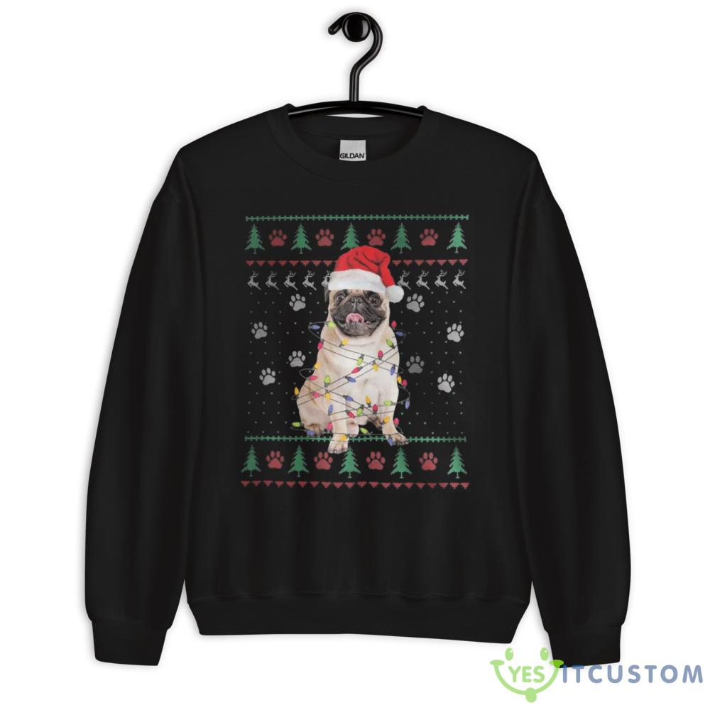 Pug Dog Ugly Christmas Sweatshirt Pug Lover Gift 12 Pug Dog Ugly Christmas Sweatshirt Pug Lover Gift - 18000 Unisex Heavy Blend Crewneck Sweatshirt