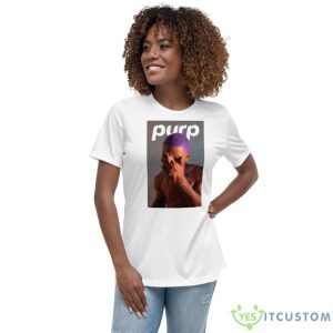 Purp Artwork Frank Ocean Shirt - Women's Relaxed Short Sleeve Jersey Tee