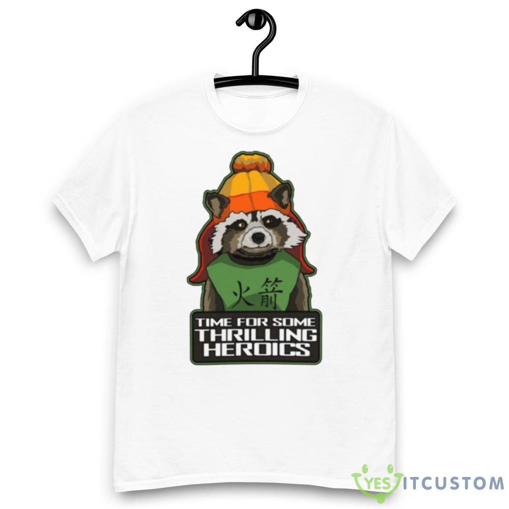 Raccoon Finds Serenity Design T Shirt 3 Raccoon Finds Serenity Design T Shirt - Men’s Classic Tee Gildan 5000