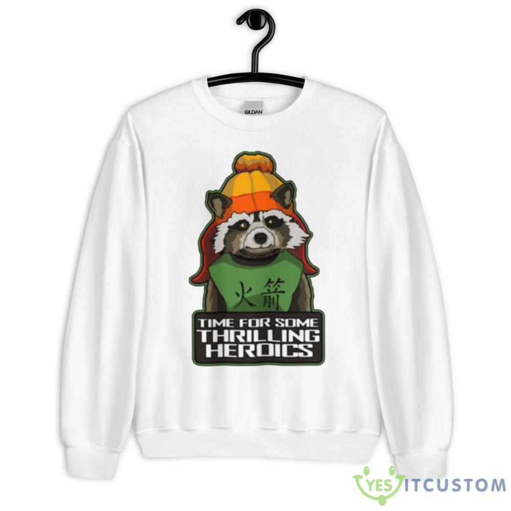Raccoon Finds Serenity Design T Shirt 6 Raccoon Finds Serenity Design T Shirt - 18000 Unisex Heavy Blend Crewneck Sweatshirt