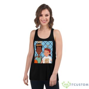 Recess X White Men Can’t Jump Shirt - Women's Flowy Racerback Tank