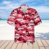 Red Coors Light Tropical Island Beach Hawaiian Shirt Product Photo 1