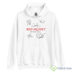 Red Velvet 4th Concert R To V 2023 Tour Shirt - Unisex Heavy Blend Hooded Sweatshirt