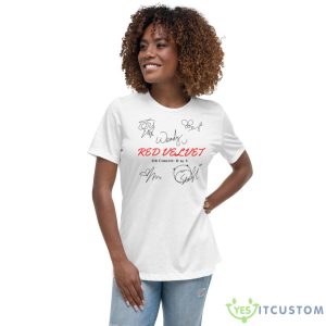 Red Velvet 4th Concert R To V 2023 Tour Shirt - Women's Relaxed Short Sleeve Jersey Tee
