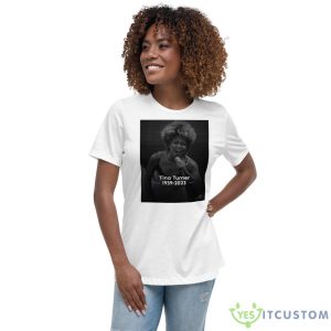 Rip Tina Turner 1939 2023 Respect Shirt 9 Rip Tina Turner 1939 2023 Respect Shirt - Women's Relaxed Short Sleeve Jersey Tee