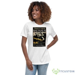 Rock Band Bauhaus Shirt - Women's Relaxed Short Sleeve Jersey Tee