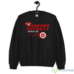 Roswell Rockets Baseball Logo Shirt - Unisex Crewneck Sweatshirt