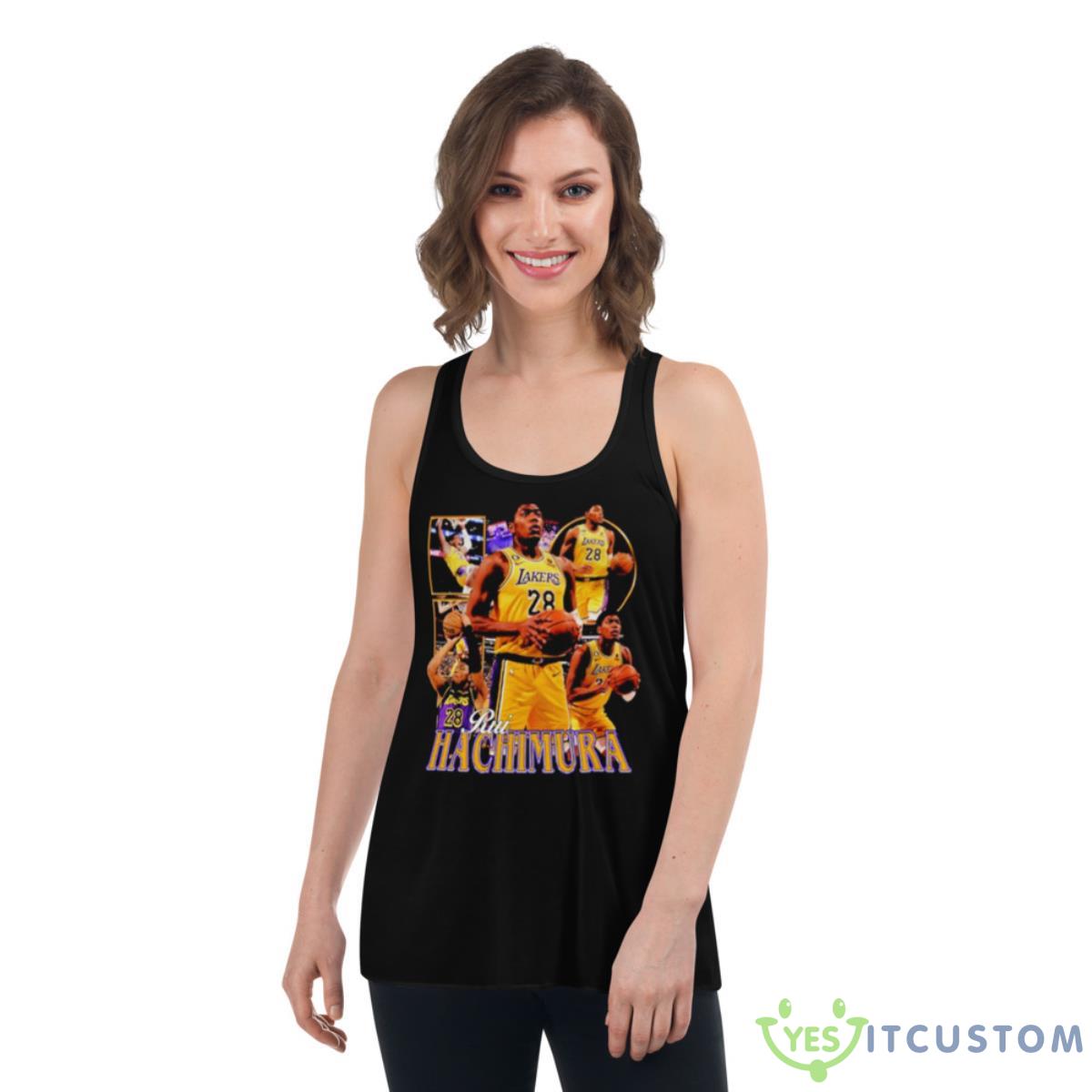 RuI Hachimura Los Angeles Lakers Legends Shirt 5 RuI Hachimura Los Angeles Lakers Legends Shirt - Women's Flowy Racerback Tank
