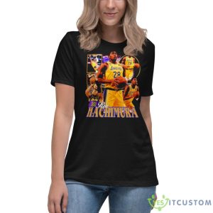 RuI Hachimura Los Angeles Lakers Legends Shirt 11 RuI Hachimura Los Angeles Lakers Legends Shirt - Women's Relaxed Short Sleeve Jersey Tee