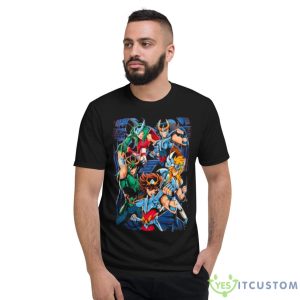 Saint Seyia All Characters Shirt - Short Sleeve T-Shirt