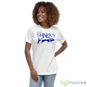Sale Sharks Rugby shirt - Women's Relaxed Short Sleeve Jersey Tee