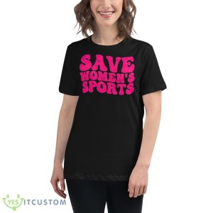 Save Women’s Sports Graphics Shirt 8 Save Women’s Sports Graphics Shirt - 6400 Women's Relaxed Short Sleeve Jersey Tee
