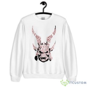 Shao Kahn Text Portrait Mortal Kombat Shirt - Unisex Heavy Blend Crewneck Sweatshirt