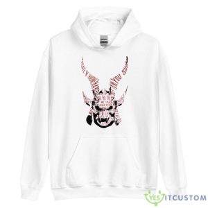 Shao Kahn Text Portrait Mortal Kombat Shirt - Unisex Heavy Blend Hooded Sweatshirt