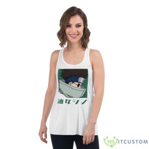 Shino Side Face Naruto Shippuden Shirt - Women's Flowy Racerback Tank