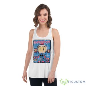 Shirobon Bomberman Shirt 8 Shirobon Bomberman Shirt - Women's Flowy Racerback Tank