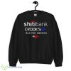 Shitiback Crooks Bad For America Graphics Shirt - 18000 Unisex Heavy Blend Crewneck Sweatshirt
