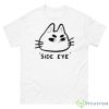 Side Eye Cat Shirt - 500 Men’s Classic Tee Gildan