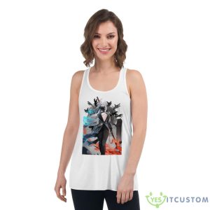 Simulacrum King Awaken Tower Of Fantasy Shirt - Women's Flowy Racerback Tank