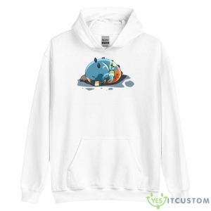 Sleeping Dodogama Monster Hunter World Shirt - Unisex Heavy Blend Hooded Sweatshirt