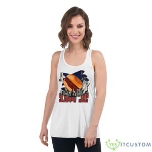 Sloppy Joe Burger Shirt - Women's Flowy Racerback Tank