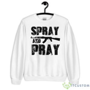 Spray And Pray Halo Game Shirt - Unisex Heavy Blend Crewneck Sweatshirt