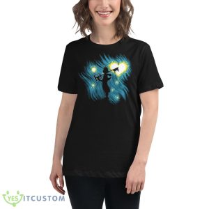 Starry Heart Kingdom Hearts Graphics Shirt - 6400 Women's Relaxed Short Sleeve Jersey Tee