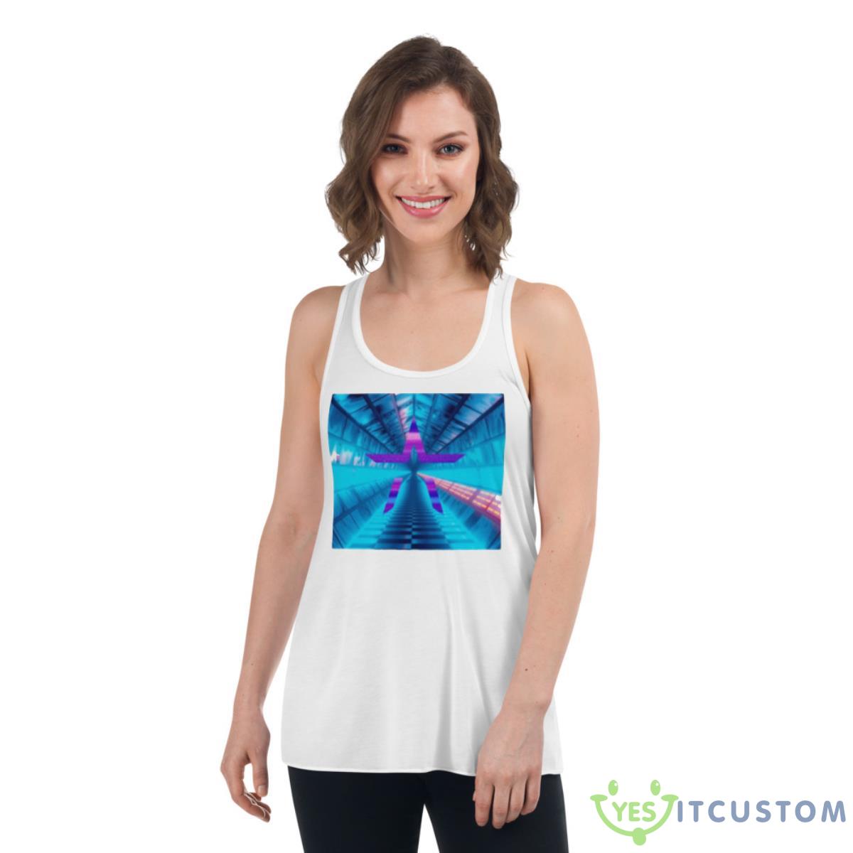 Starset Logo 2023 Tour Shirt 4 Starset Logo 2023 Tour Shirt - Women's Flowy Racerback Tank