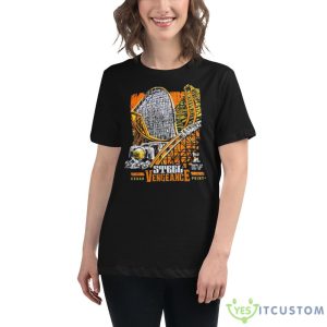 Steel Vengeance Stamp Shirt 8 Steel Vengeance Stamp Shirt - 6400 Women's Relaxed Short Sleeve Jersey Tee